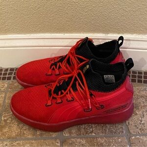 PUMA Men Red x Meek Mill Clyde Court Reform Basketball Athletic Shoes Size 10.5